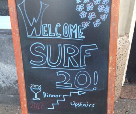 dinner sign