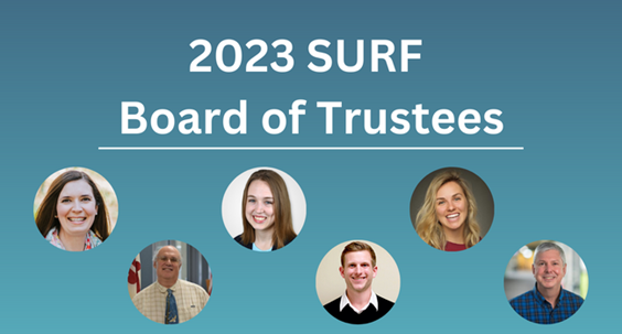 Congratulations to the 2023 SURF Board of Trustees